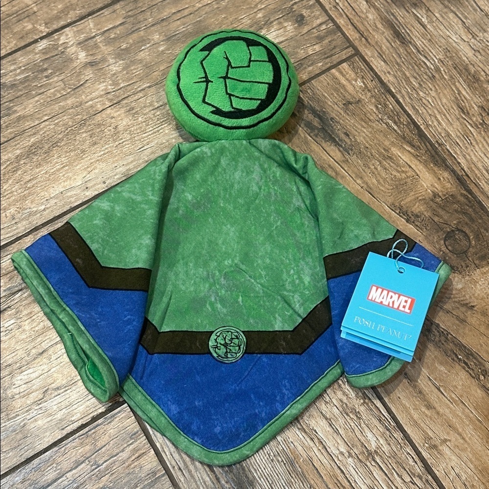 Posh Peanut Marvel Hulk lovey NWT